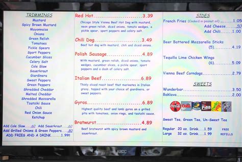 Red Hots Menu, Menu for Red Hots, Johnson City, Johnson City - Urbanspoon/Zomato