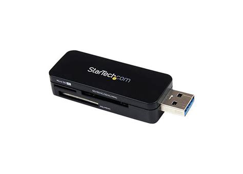 StarTech.com USB 3.0 External Flash SD Memory Card Reader ...