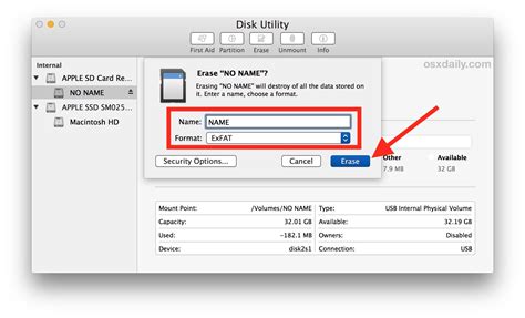 How to Format an SD Card on Mac