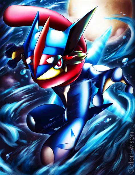 Gambar Pokemon Ash Greninja : Greninja Wallpapers (65+ images) : Water ...