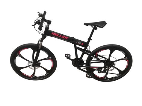 Helliot Bikes - Helliot Hummer folding mountain bike (black)