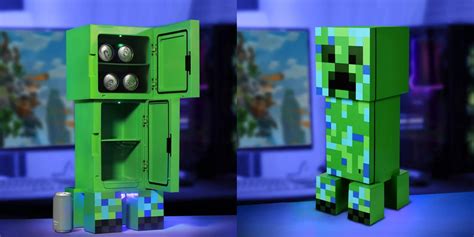 The Minecraft Creeper Mini Fridge Is Now Available At Target