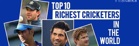 Top 10 Richest Cricket Players | CricketBio