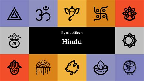 Hindu Symbols - Hinduism Symbols - Hindu Icons - Hindu Vectors