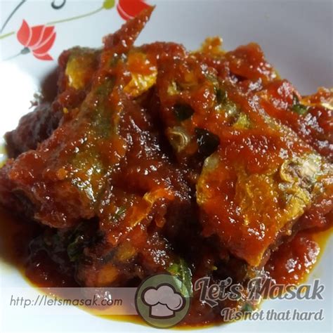 Ikan Kembung Masak Sambal Recipe | LetsMasak