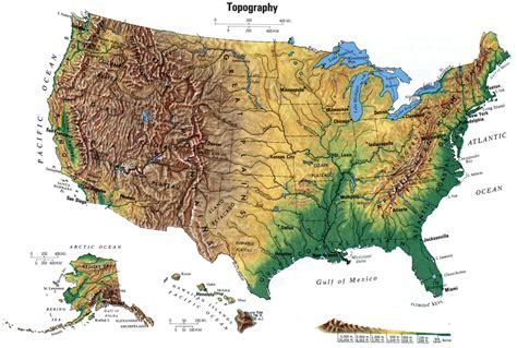 Topo Map Of Usa – Topographic Map of Usa with States