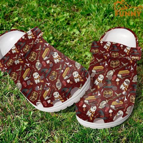 Harry Potter Crocs Magic Items - Discover Comfort And Style Clog Shoes With Funny Crocs