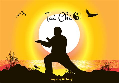 Tai Chi Vector Illustration - Download Free Vector Art, Stock Graphics ...