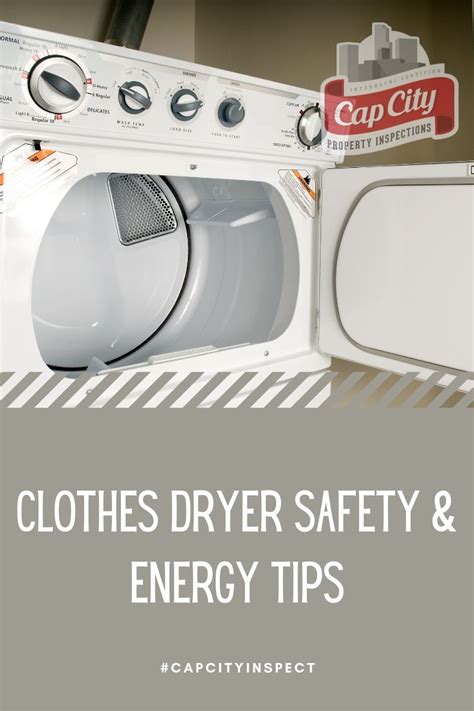 Dryer Safety & Energy Tips - Home Inspector | Columbus Ohio Home Inspector