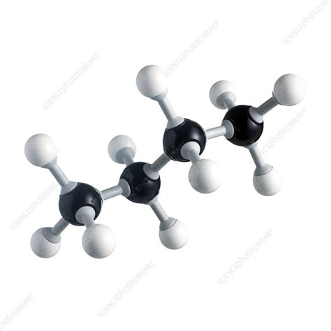 Butane molecule - Stock Image - F003/9039 - Science Photo Library