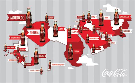 COCA-COLA * Wall Map on Behance