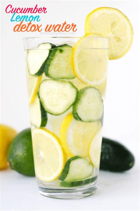 Cucumber Lemon Detox Water