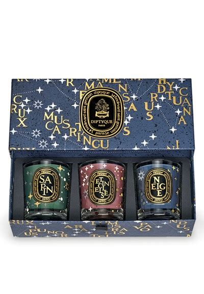 Holiday Candle Set 3-piece coffret by Diptyque | Luckyscent