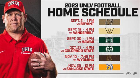 UNLV Football releases 2023 schedule