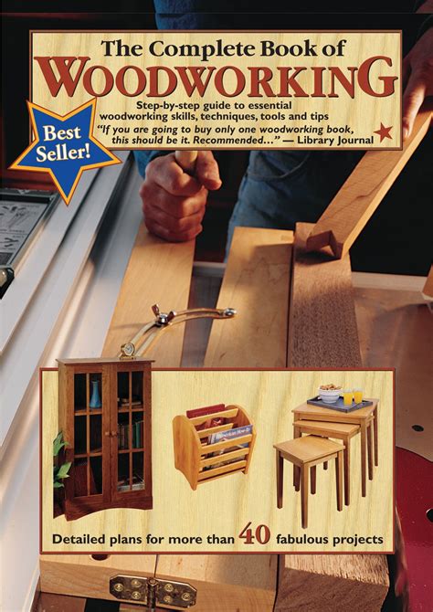 Woodworking book with plans