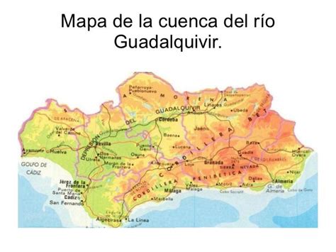 Guadalquivir River Map