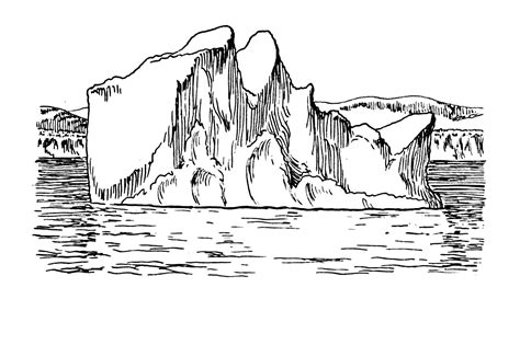 Iceberg Drawing at PaintingValley.com | Explore collection of Iceberg ...