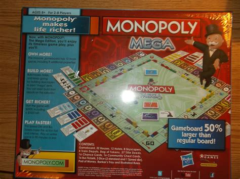 Missy's Product Reviews : Monopoly Mega Edition from Winning Moves