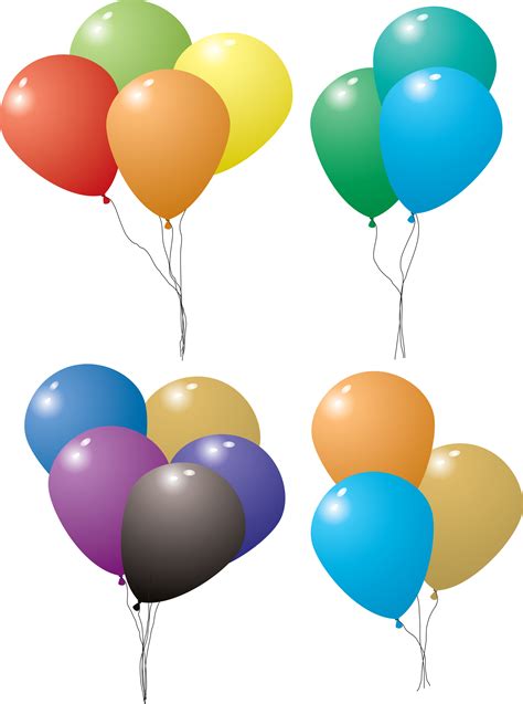 Happy Birthday Balloons PNG Images | PNG All