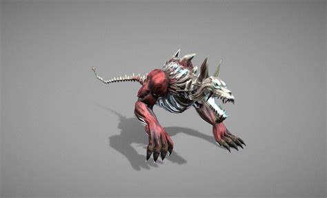 ArtStation - Hellhound Myth | Game Assets