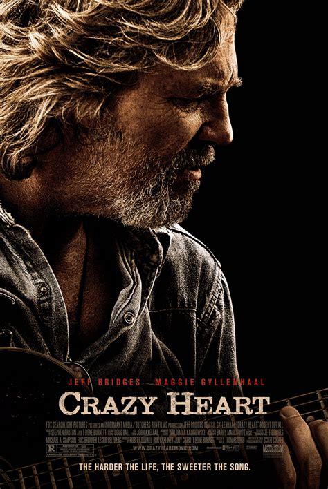 Jeff Bridges' CRAZY HEART Movie Poster — GeekTyrant