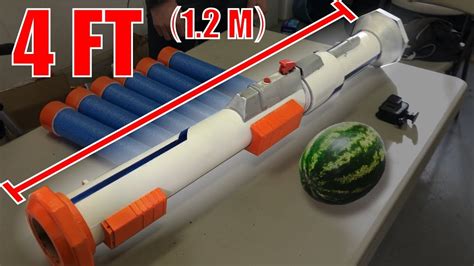 Check Out This Homemade Rocket Launcher That Fires Giant Nerf Darts