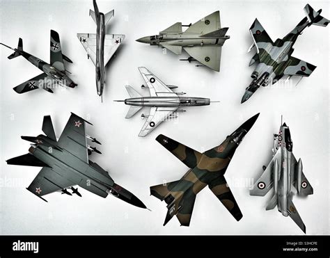 Cold war era fighter jet models hi-res stock photography and images - Alamy