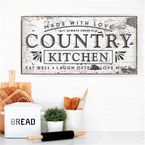 Country Kitchen Sign — Olive Branch Farmhouse