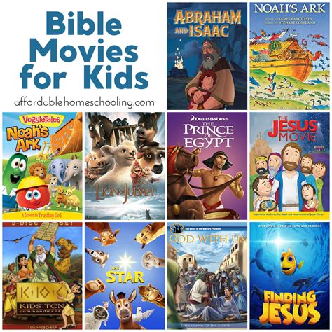 15 Engaging Bible Movies for Kids