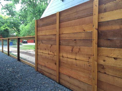 20+ Horizontal Wood Privacy Fence - DECOOMO