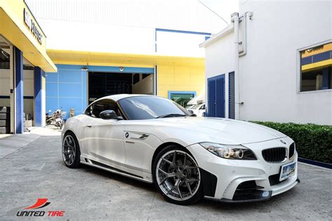 BMW Z4 E89 White BC Forged HT02S Wheel | Wheel Front