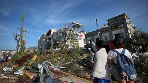 Hurricane Otis leaves dozens dead in Mexico’s Acapulco