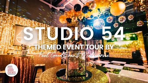 A Glamorous Studio 54 Themed Event | FEEL GOOD EVENTS - YouTube