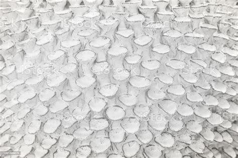 Texture Layers Of Uneven Mushroom Ceramic Patterns Abstract White Or Black Background Stock ...