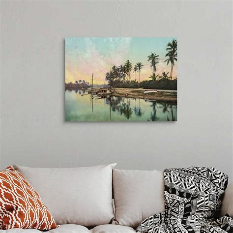 Vintage photograph of Miami River, Florida Wall Art, Canvas Prints ...