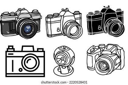 Camera Clipart Images Illustration You Stock Illustration 2220528431 | Shutterstock