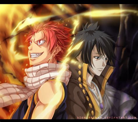 Fairy tail - Natsu and Zeref by DesignerRenan on DeviantArt