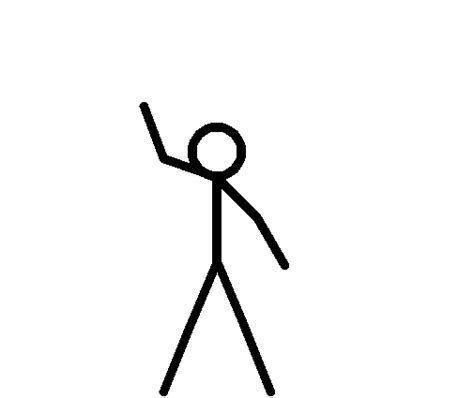 Animations Of Stick Man Waving - ClipArt Best