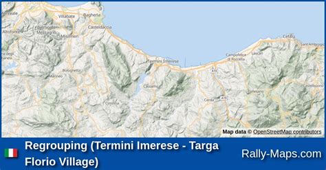 Regrouping (Termini Imerese - Targa Florio Village) stage map | Targa Florio 2023 [CIAR] 🌍 ...