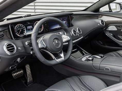 2014, Mercedes, Benz, S63, Amg, Coupe, c217 , Interior Wallpapers HD / Desktop and Mobile ...