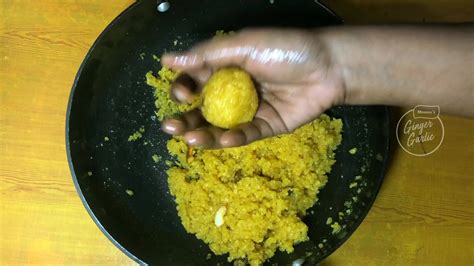 Motichoor Ladoo Recipe | லட்டு | Mothi laddu in tamil | laddu recipe ...