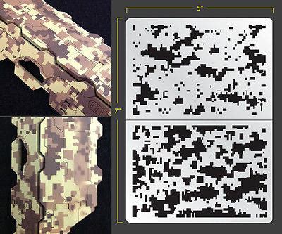 Digi Camo 002 Airbrush Stencil – Fallout Hobbies