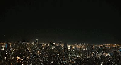 City Scape loop animated GIF Seattle Skyline, New York Skyline, Los Angeles Skyline, Night Gif ...