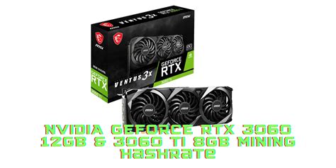 Which Is The Best? The Comparison Of The NVIDIA RTX 3060 And 3060 Ti ...