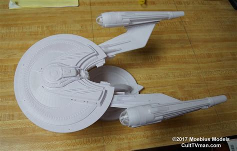 Sneak Peak: USS Franklin from Moebius Models – CultTVman's Fantastic Modeling