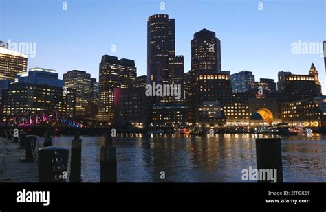 Boston night skyline Stock Videos & Footage - HD and 4K Video Clips - Alamy