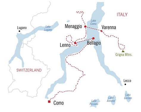 lake como map - Living + Nomads – Travel tips, Guides, News & Information!