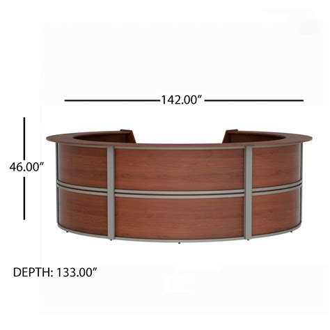 ADA Compliant Reception Desks - Round Reception Desk