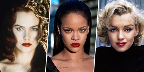 30 Most Iconic Red Lip Looks of All Time - Celebrity Red Lipstick Ideas