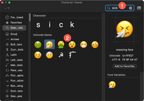 Keyboard Shortcuts for Sick Face Emoji Symbols – WebNots